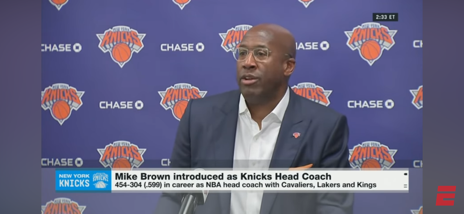 Mike Brown wants to build a ‘sustainable winning culture’ in New York 🗣️