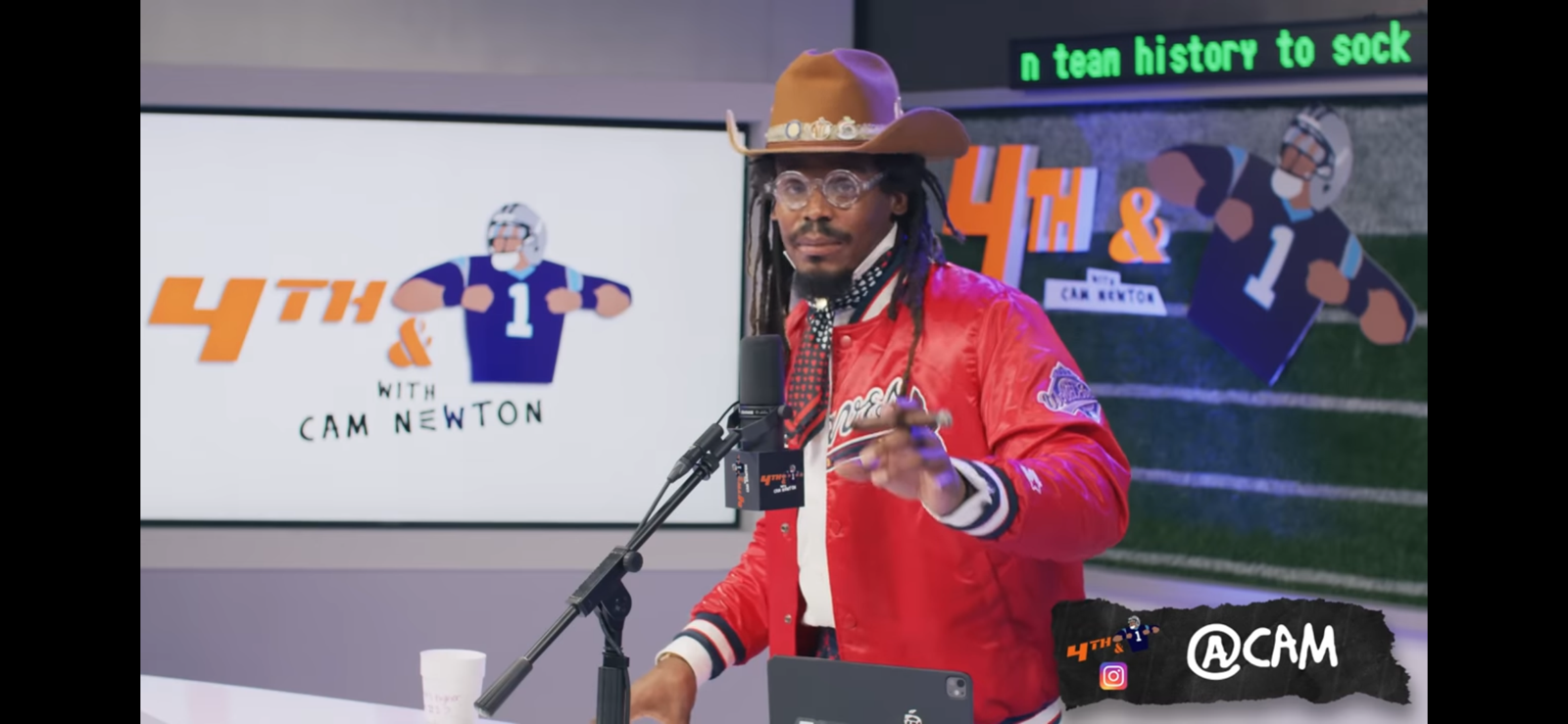 CAM NEWTON GOES OFF ON Gillie Da Kid: ‘You’re just a MASCOT’