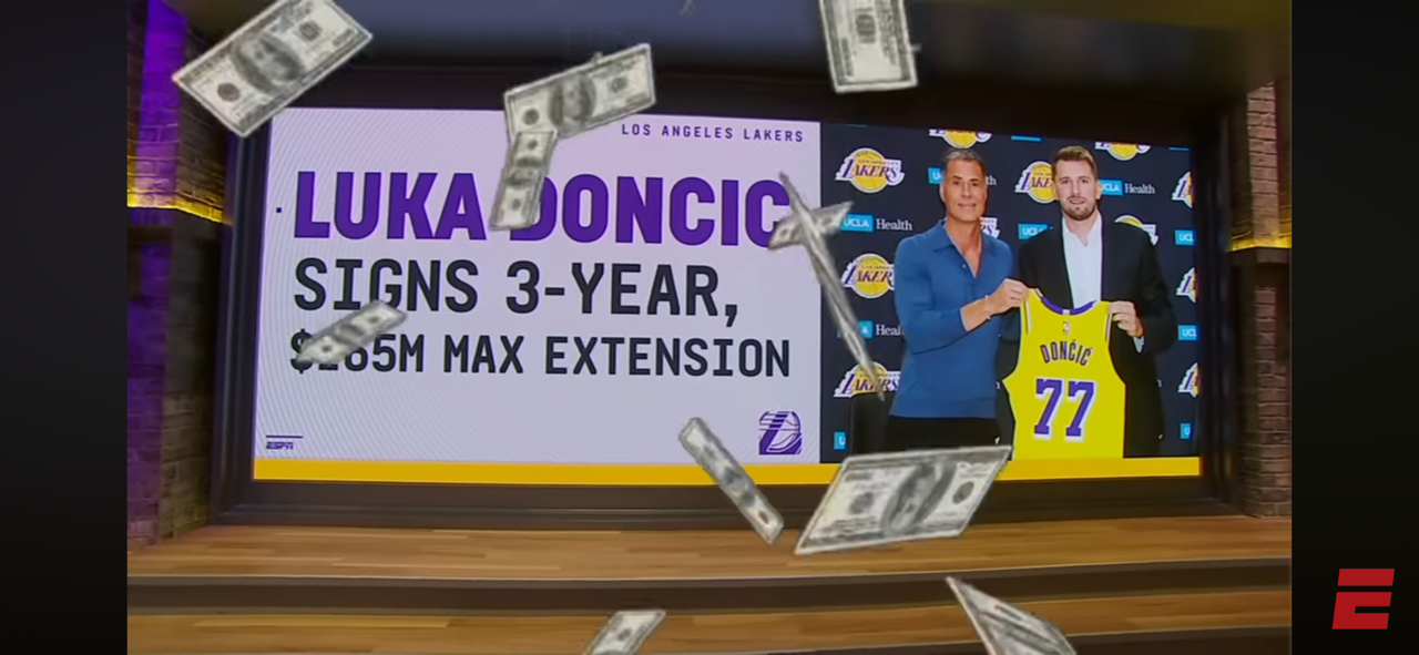 LeBron James or Luka Doncic 🤔 Who will be the face of the Lakers next season?!