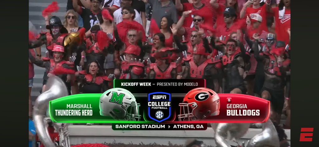 Marshall Thundering Herd vs. Georgia Bulldogs | Full Game Highlights