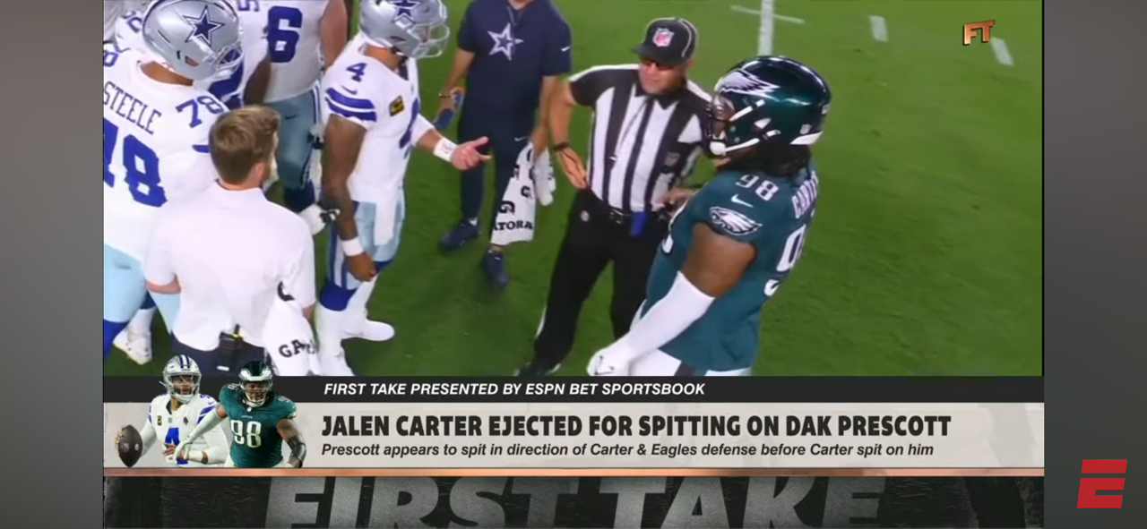 Stephen A. Smith, Ryan Clark & Dan Orlovsky HAVE A MESSAGE for Jalen Carter