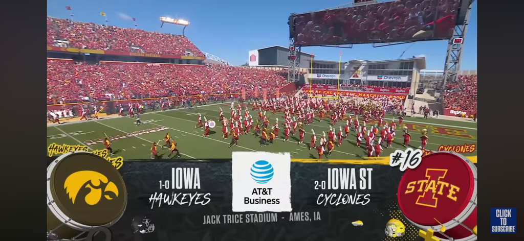 Iowa Hawkeyes vs. No. 16 Iowa State Cyclones Highlights