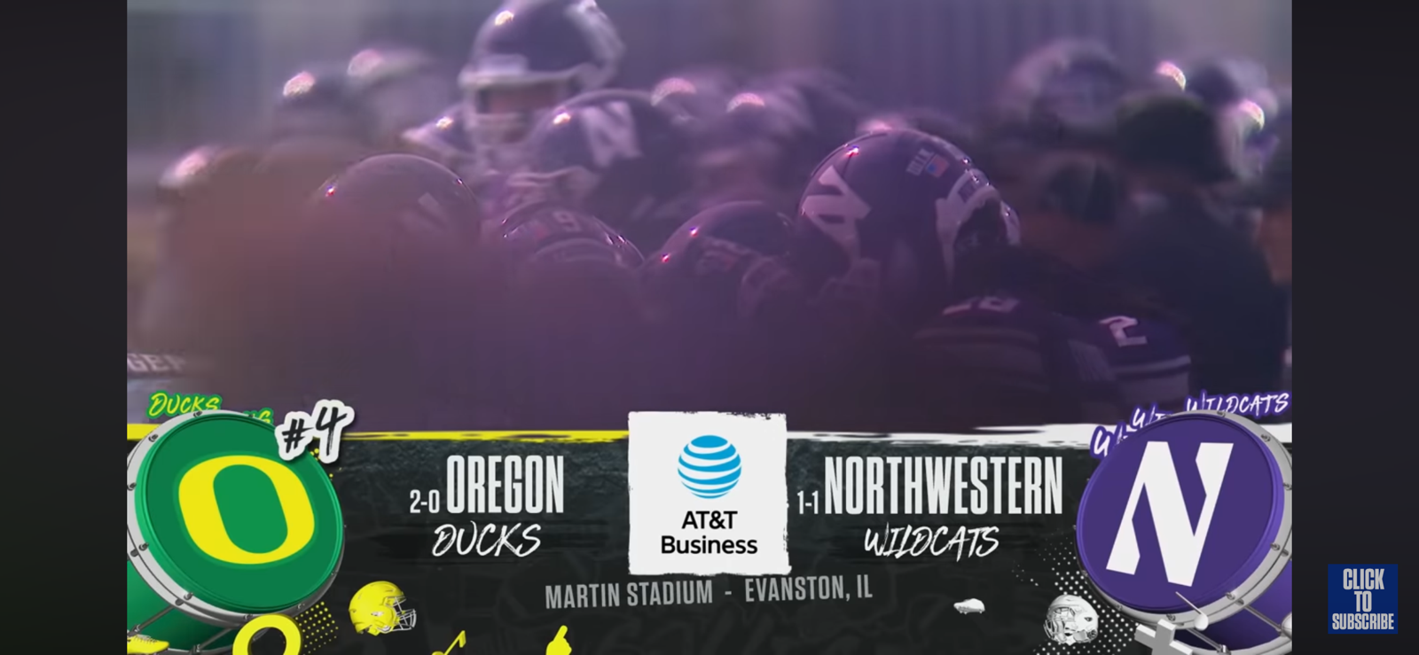No. 4 Oregon Ducks vs. Northwestern Wildcats Highlights