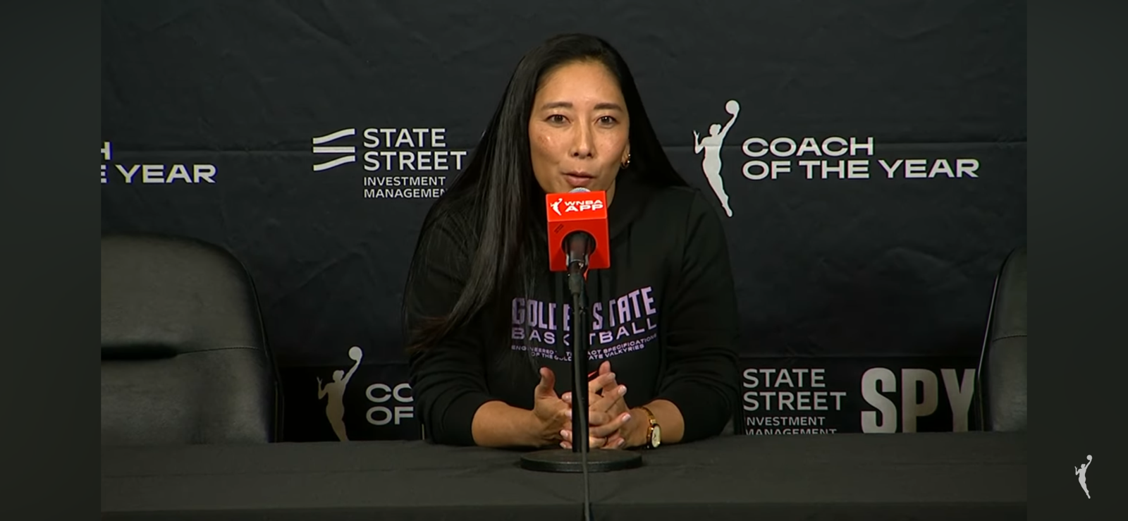 Full Press Conference: Natalie Nakase 2025 State Street Investment Management WNBA Coach of The Year