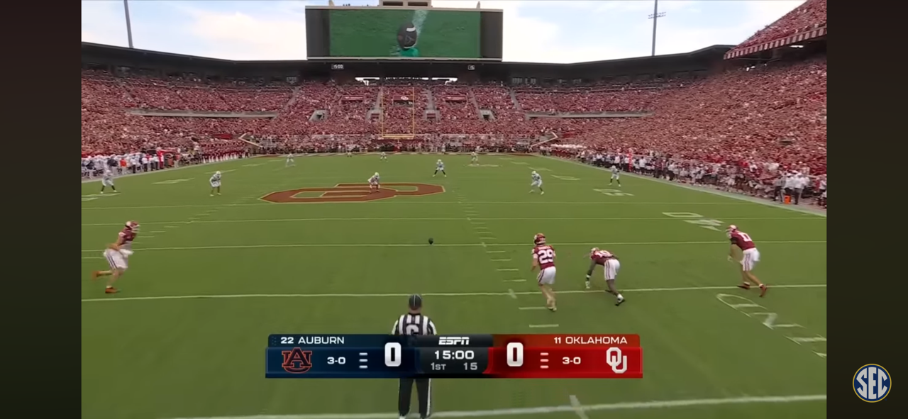 Auburn Tigers at Oklahoma Sooners | Game Highlights
