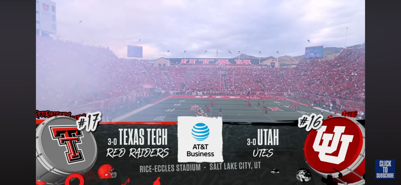 No. 17 Texas Tech Red Raiders vs. No. 16 Utah Utes Highlights