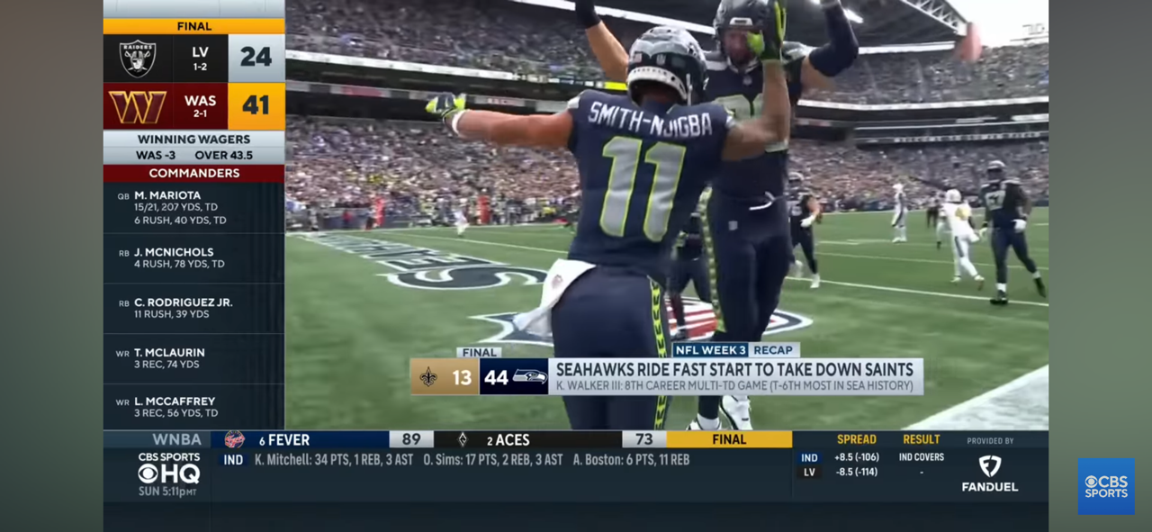 Sam Darnold, Seahawks Put on a SHOW, Ride Fast Start to Take Down Saints