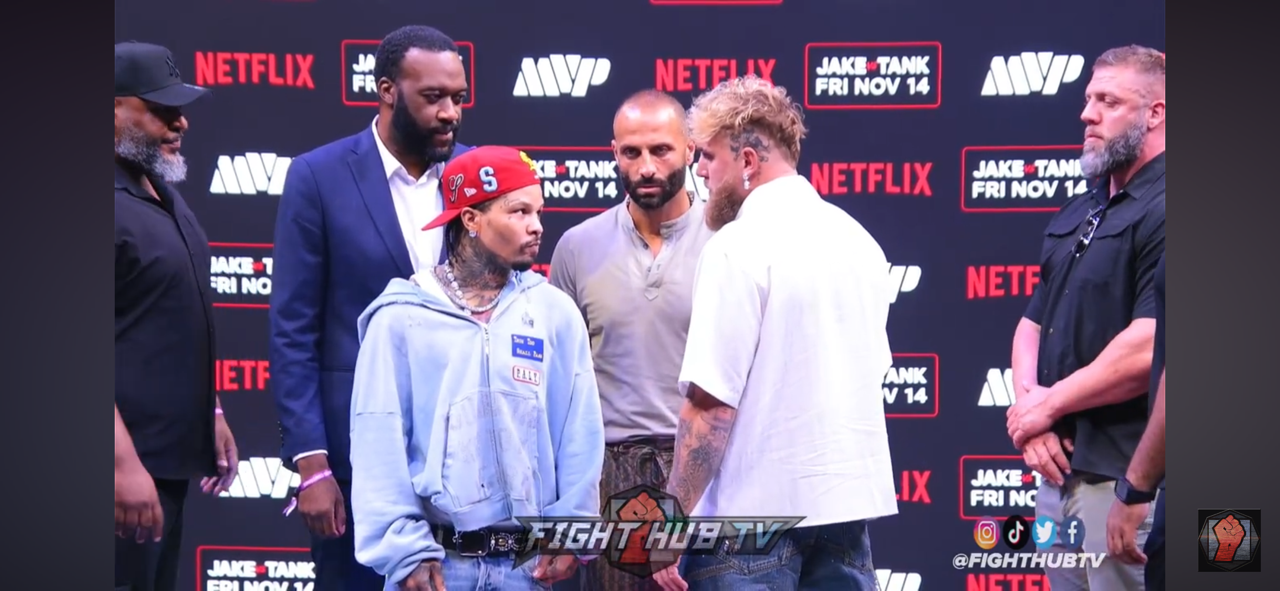 HEATED – Gervonta Davis vs Jake Paul FULL Miami Press Conference & Face Off Video