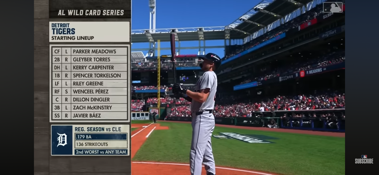 Tigers vs. Guardians AL Wild Card Game 1 | MLB Highlights