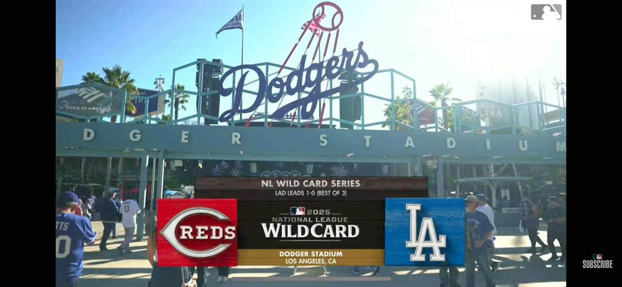 Reds vs. Dodgers NL Wild Card Game 2 | MLB Highlights