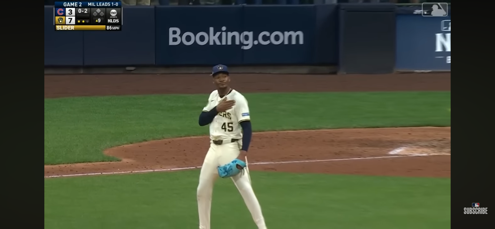 Cubs vs. Brewers NLDS Game 2 Highlights | MLB Highlights