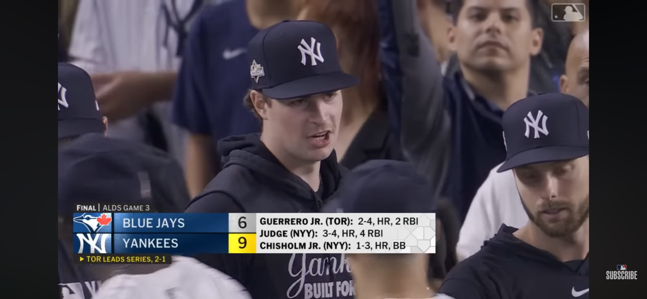 Blue Jays vs. Yankees ALDS Game 3 | MLB Highlights
