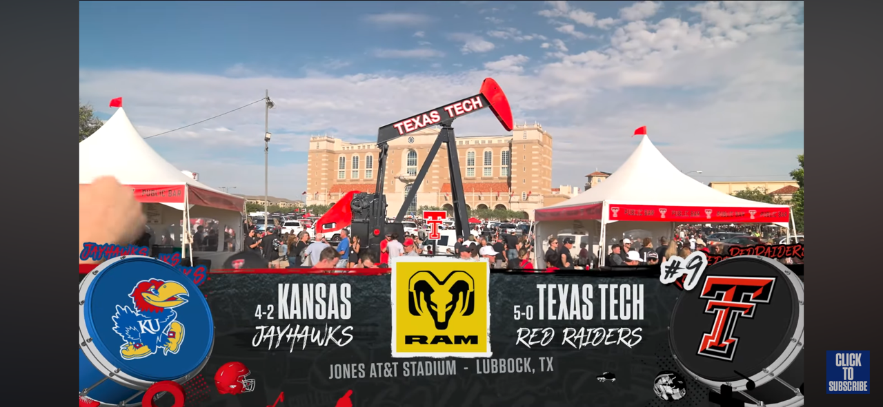 Kansas Jayhawks vs. No. 9 Texas Tech Highlights