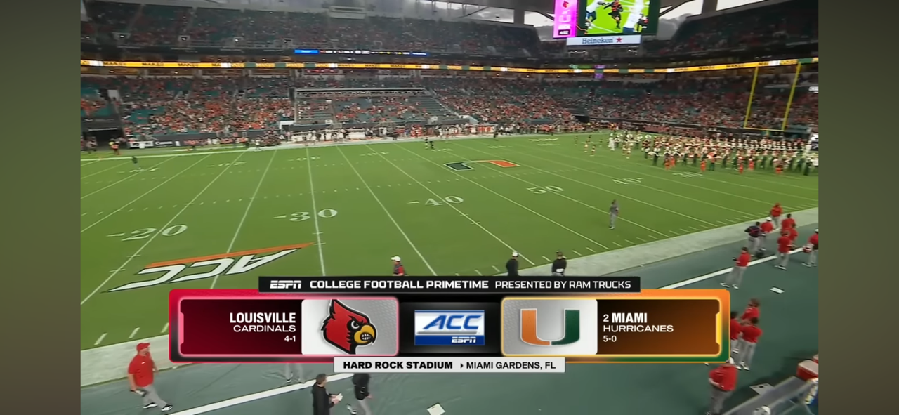 Louisville Cardinals vs. Miami Hurricanes | Full Game Highlights