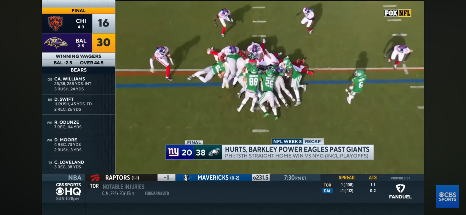 Giants vs Eagles Reaction: Did we just see the death of the tush push? Cam Skattebo injury impact