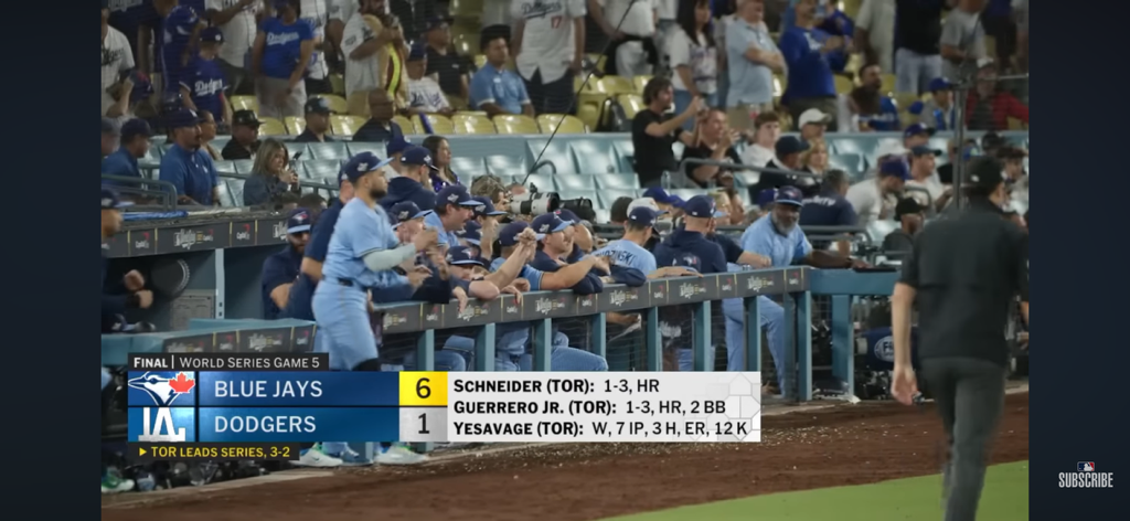 Blue Jays vs. Dodgers World Series Game 5 | MLB Highlights