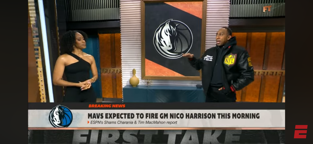BREAKING 🚨 Dallas Mavericks planning to fire GM Nico Harrison 👀 Stephen A. REACTS 🔥