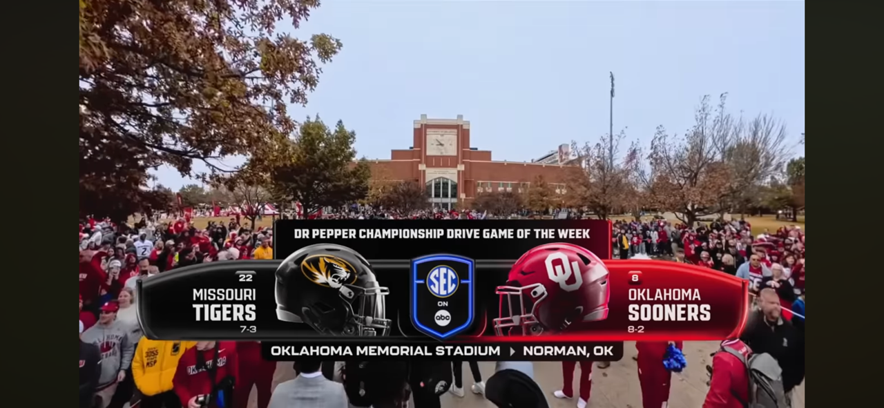 FB Highlights: OU 17, Missouri 6