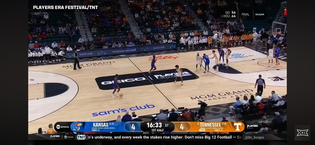 Kansas vs. #17 Tennessee Game Highlights | 2025 Big 12 Men’s Basketball