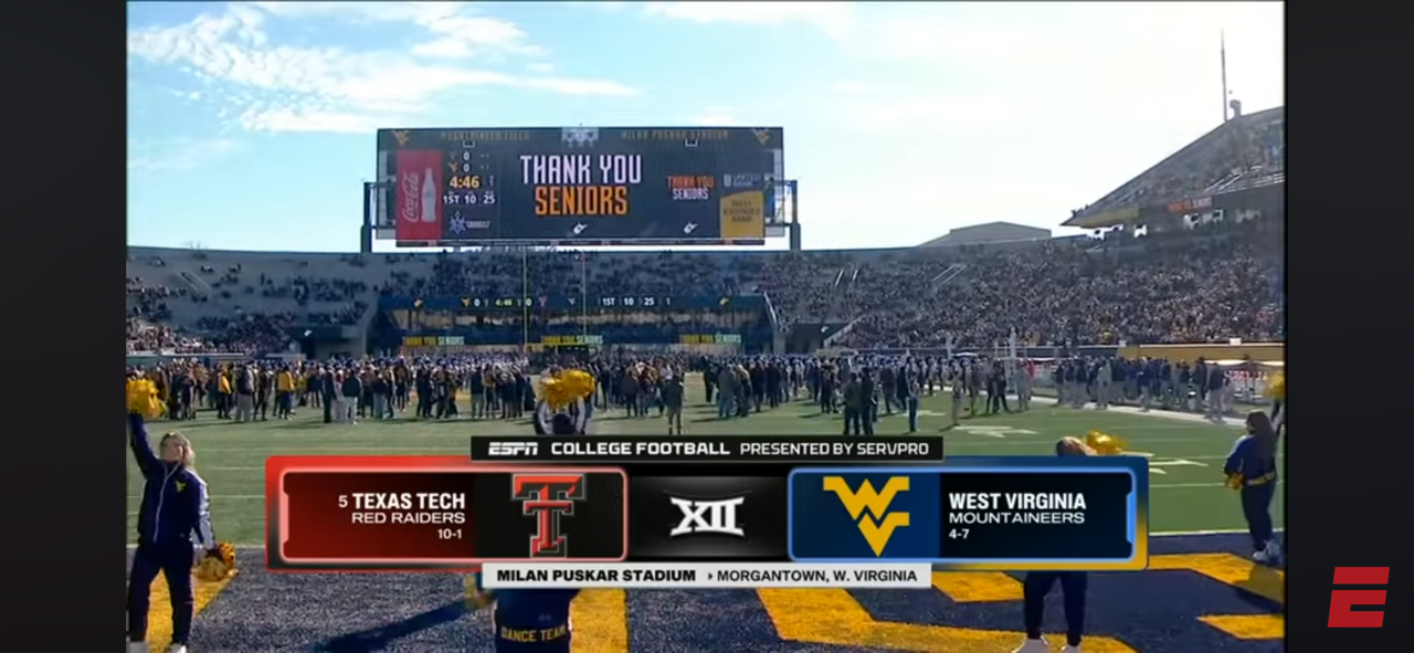 Texas Tech Red Raiders vs. West Virginia Mountaineers | Full Game Highlights