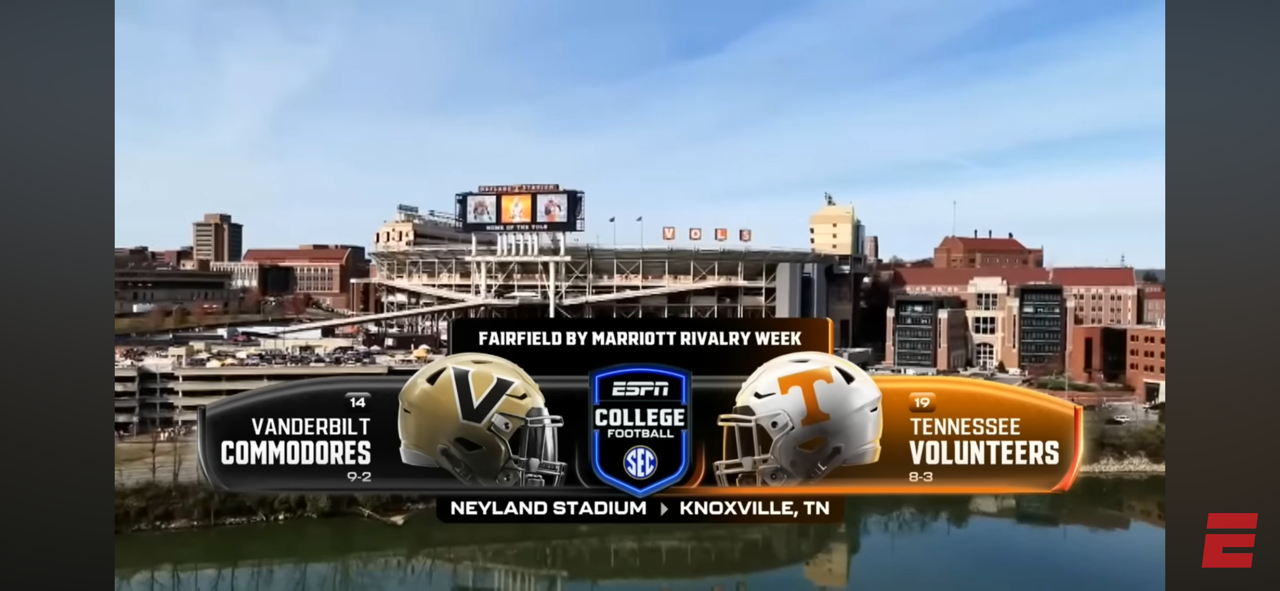 Vanderbilt Commodores vs. Tennessee Volunteers | Full Game Highlights