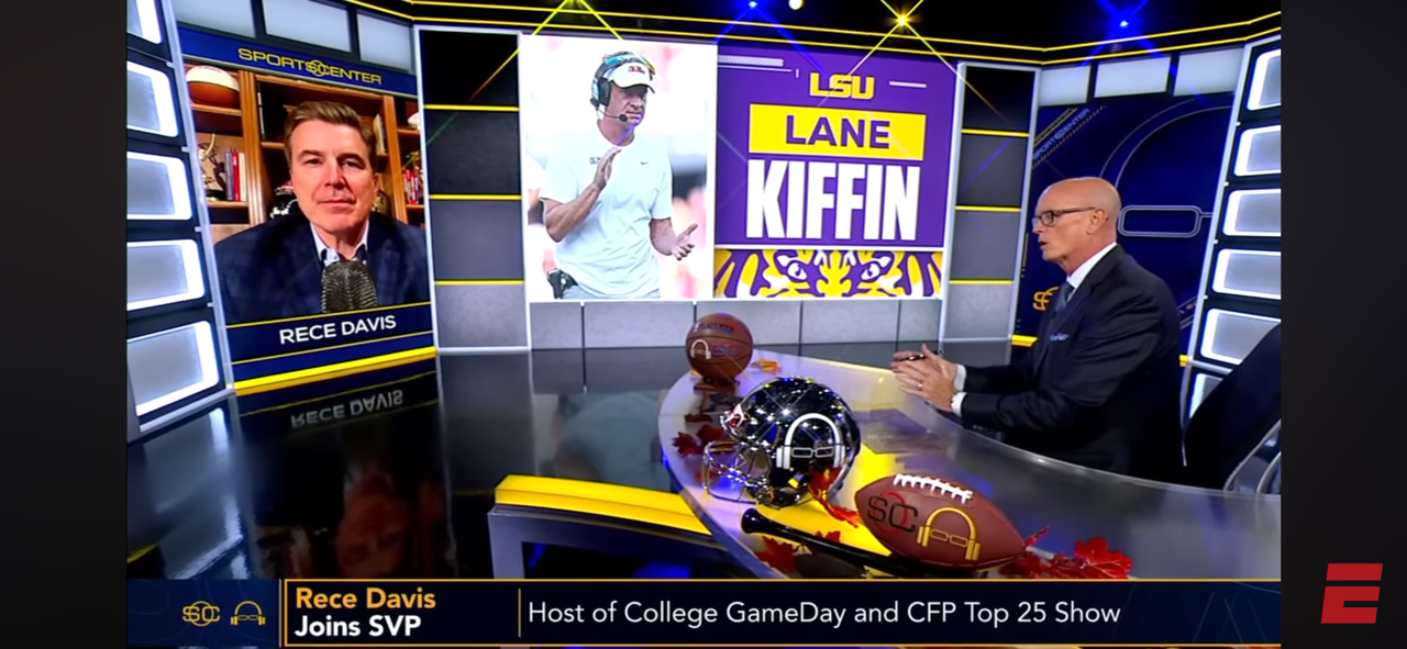 Lane Kiffin ‘abandoned a playoff team’ – Rece Davis on Kiffin leaving Ole Miss for LSU