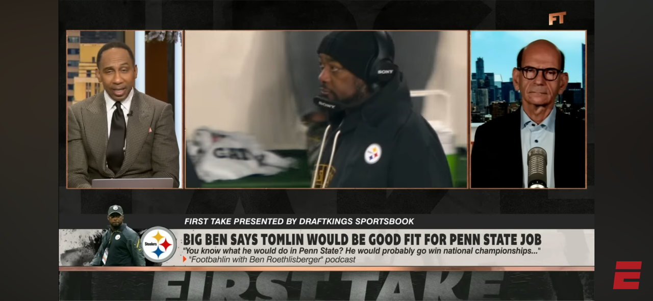 Could MIKE TOMLIN succeed as Penn State’s coach? 🤔 ‘TAKE A BREAK!’ – Paul Finebaum