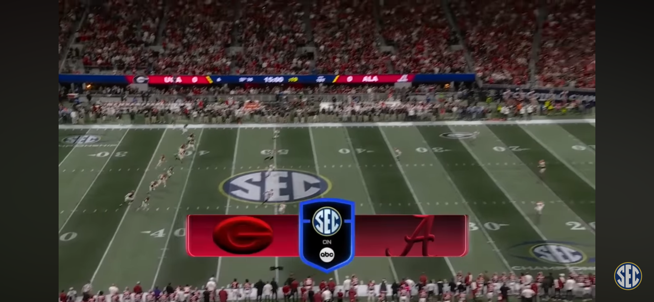 Georgia Bulldogs at Alabama Crimson Tide | Game Highlights