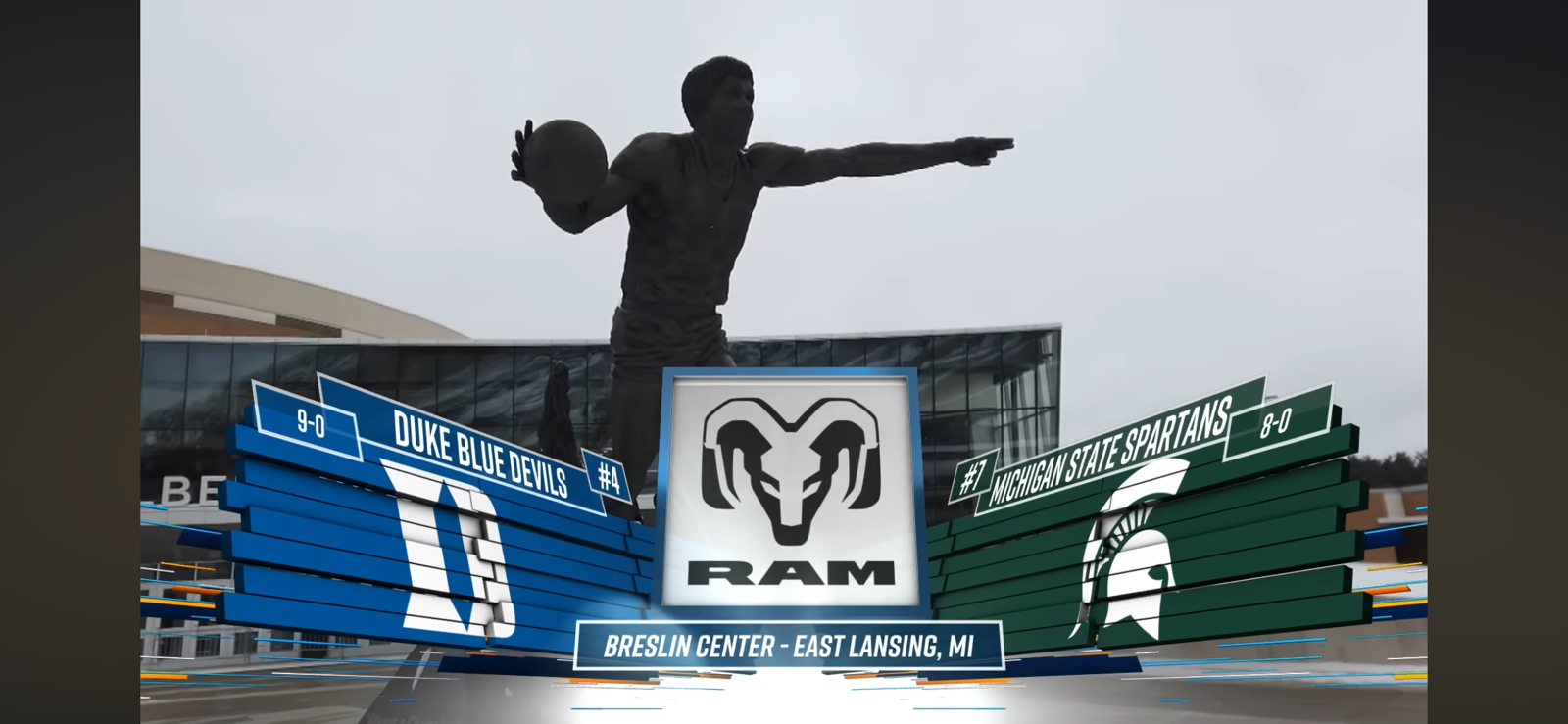 No. 4 Duke Blue Devils vs. No. 7 Michigan State Spartans Highlights 🏀