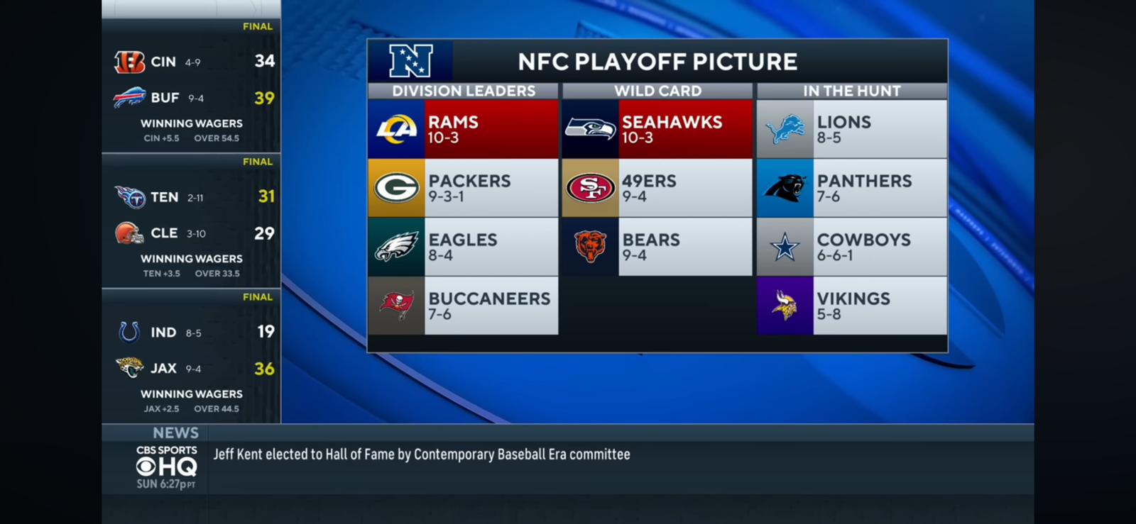 Rams bounce back for 10th win of season + Seahawks handle Falcons