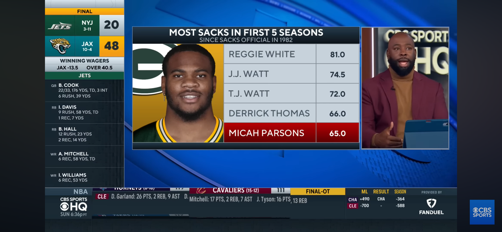 Broncos Clinch First AFC Playoff Spot + Packers Fear Micah Parsons Tore ACL