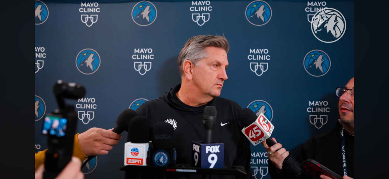 “It’s An Exciting Time [For KG’s Return]” | Chris Finch Practice Sound