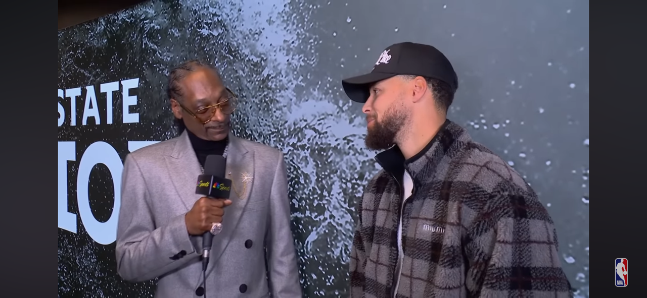 Snoop Dogg Joins The Peacock Broadcast For Warriors vs Clippers 😂