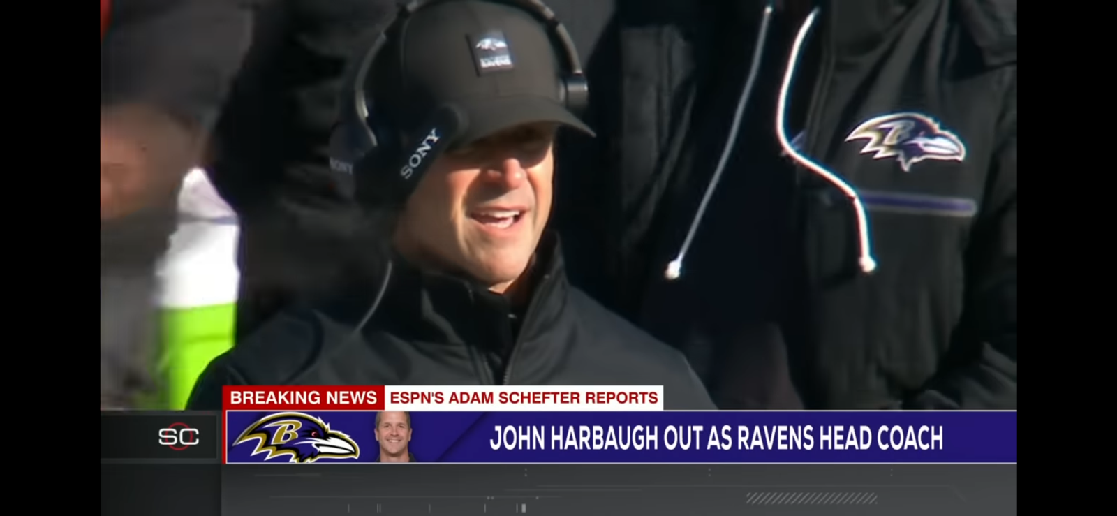 BREAKING: John Harbough OUT as head coach of the Baltimore Ravens 🚨