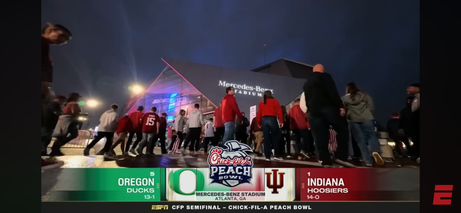 Peach Bowl: Oregon Ducks vs. Indiana Hoosiers | Full Game Highlights