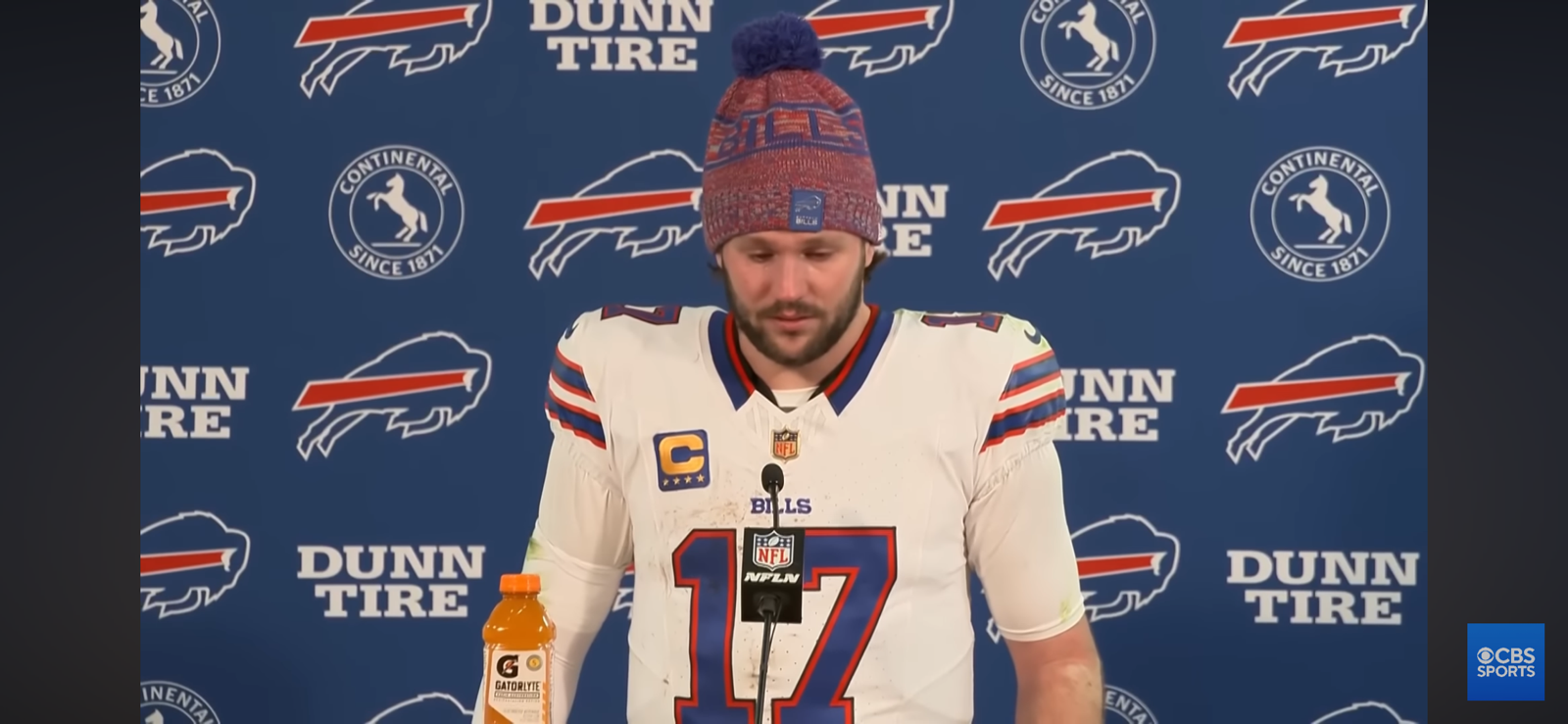 Josh Allen gets emotional after Bills’ Divisional Round loss to Broncos