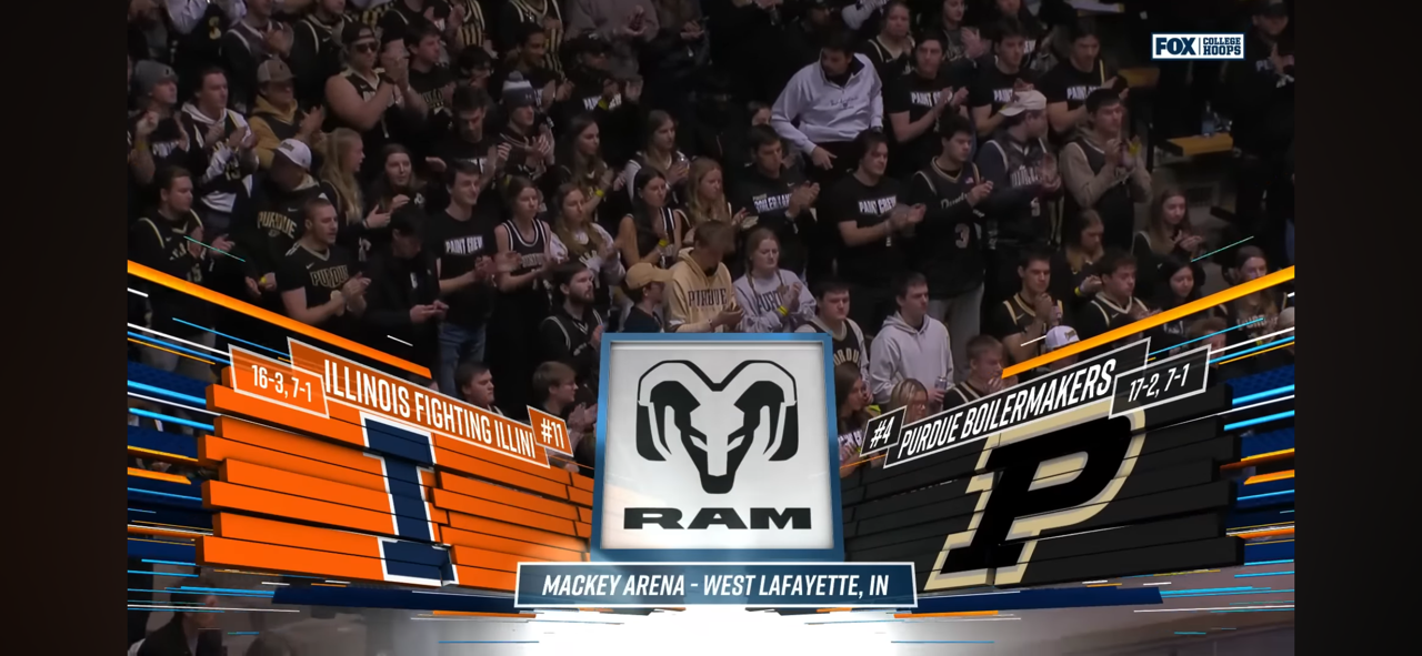 No. 11 Illinois Fighting Illini vs. No. 4 Purdue Boilermakers Highlights 🏀