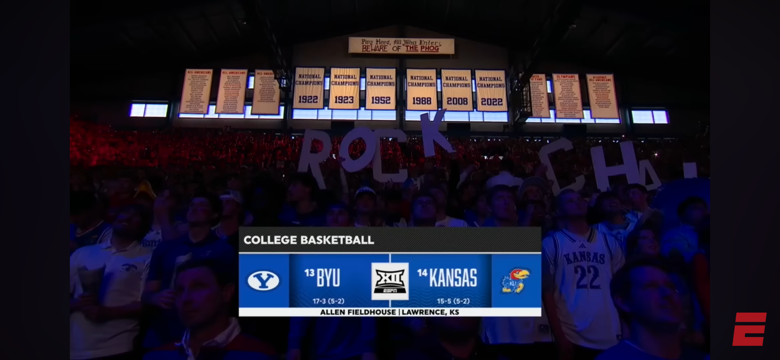 BYU Cougars vs. Kansas Jayhawks | Full Game Highlights