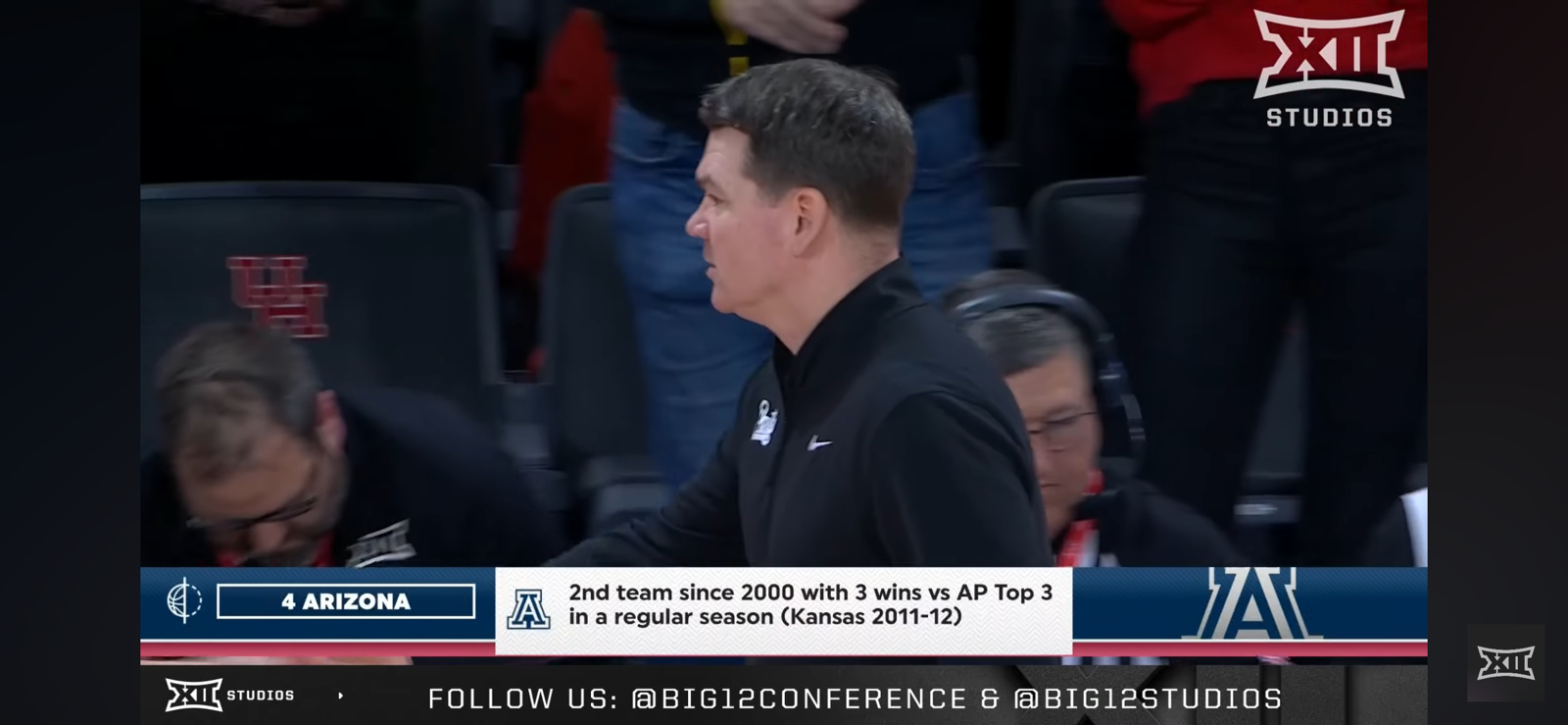 #4 Arizona vs. #2 Houston Game Highlights | 2025-26 Big 12 Men’s Basketball
