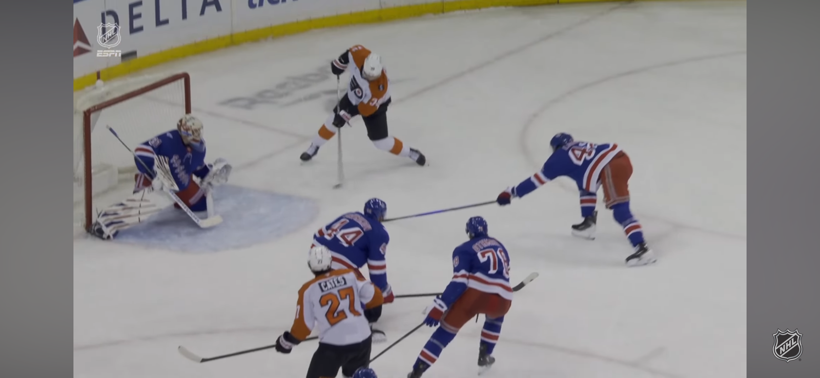 Flyers vs. Rangers | NHL Highlights