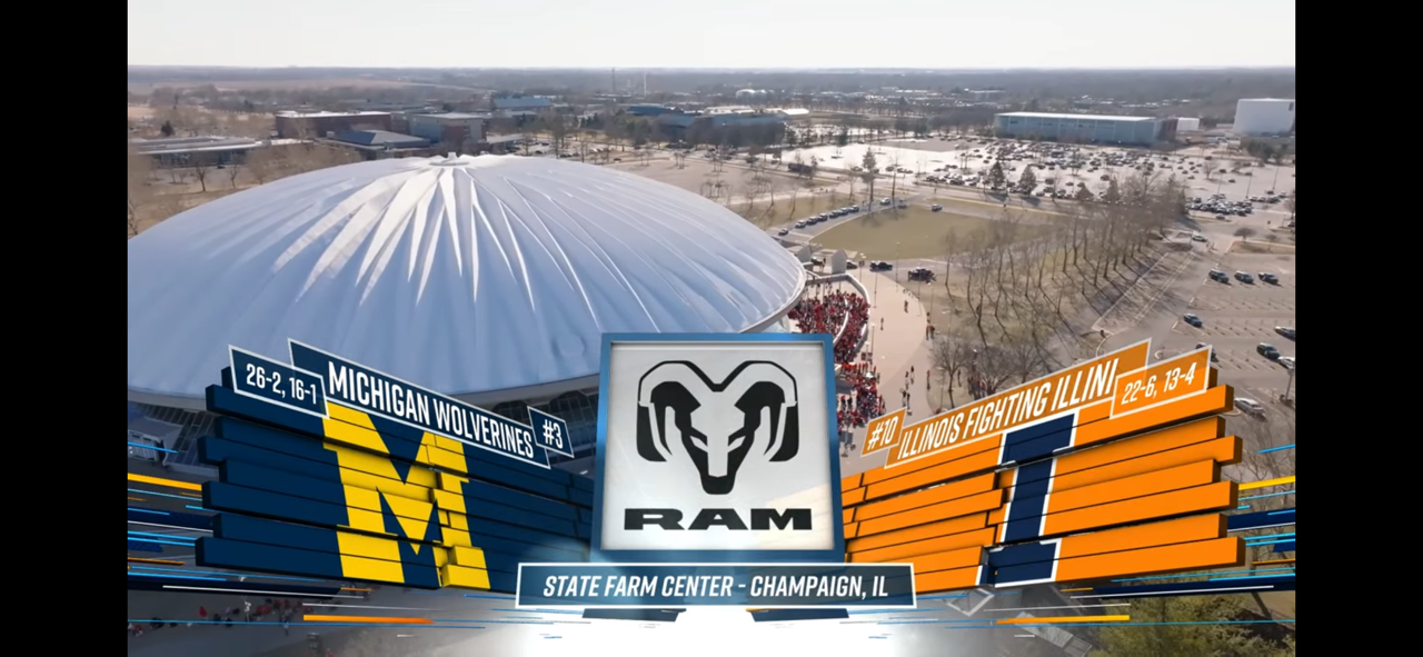 No. 3 Michigan Wolverines vs. No. 10 Illinois Fighting Illini Full Condensed Game🏀