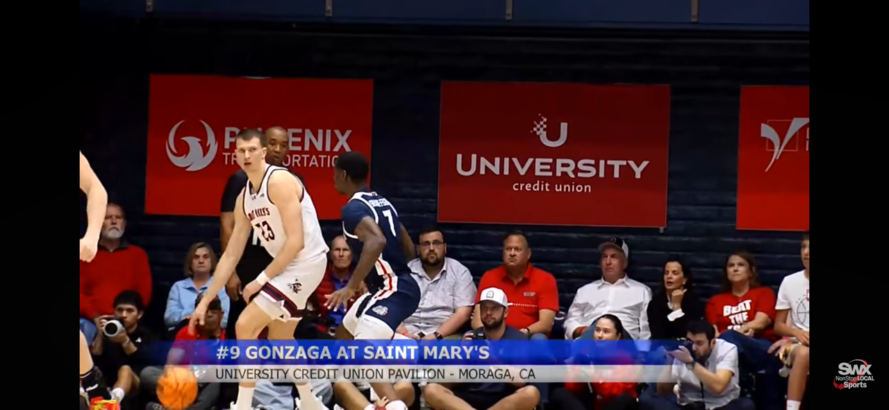 Gonzaga vs Saint Mary’s Highlights | Gaels Down Zags, Win Share of WCC Title