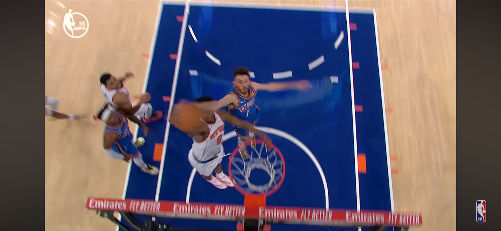 Final 05:00 CLOSE ENDING Knicks vs Thunder