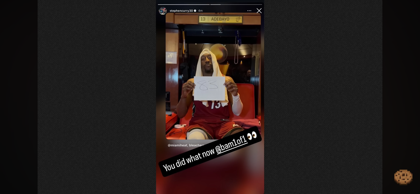 NBA Players react to Bam Adebayo scoring 83 points in a Game (Luka, KD, Wemby and more)