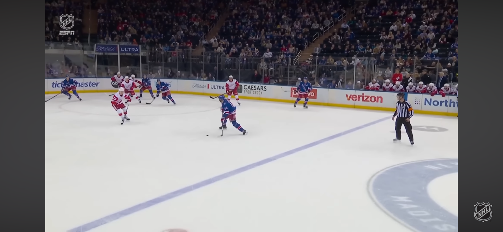 Red Wings vs. Rangers | NHL Highlights