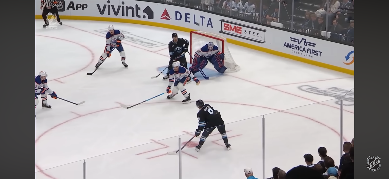 Keller’s Power-Play Goal in OT for MAMMOTH win!