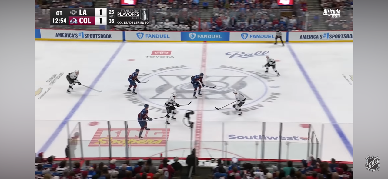 OVERTIME VICTORY for Avalanche in Game 2!!