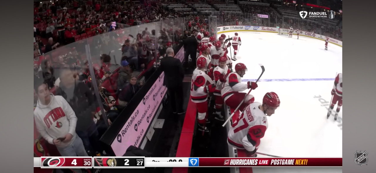 Hurricanes SWEEP Senators with 4-2 win in Game 4!!!!