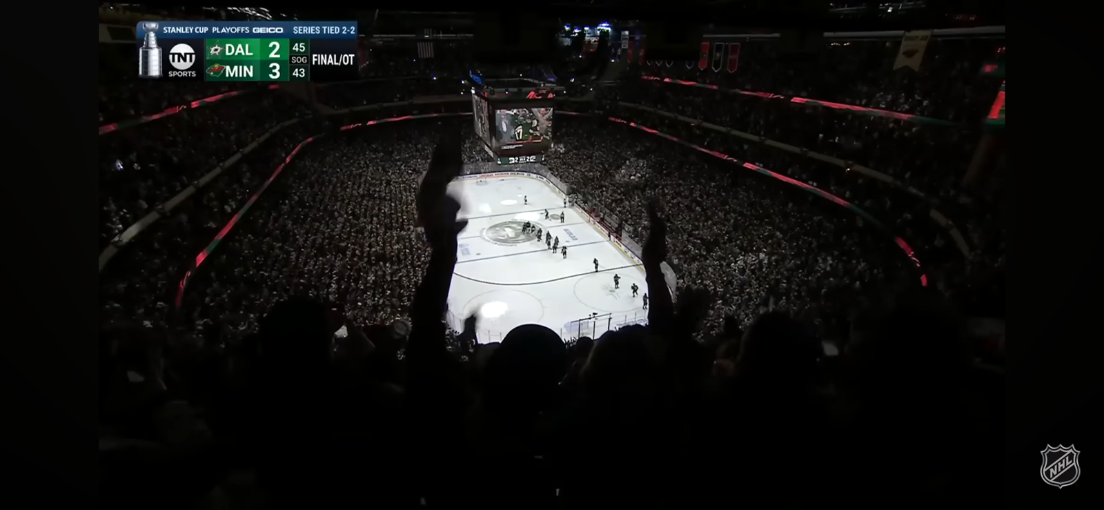 3rd time IS the charm for BOLDY!!! Wild win Game 4 in OT!!!