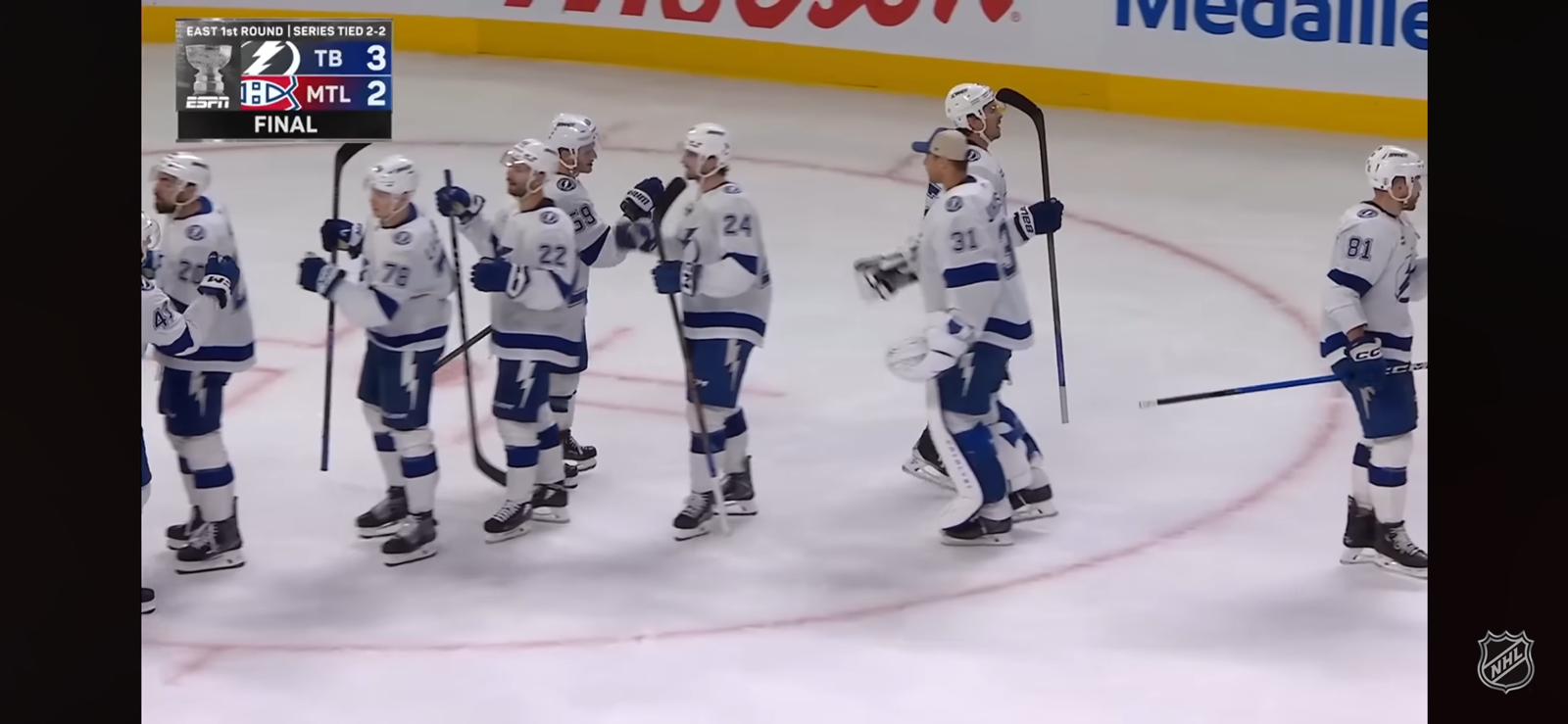 Lightning EVEN series with COMEBACK win in Game 4